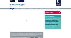 Desktop Screenshot of caacareers.com